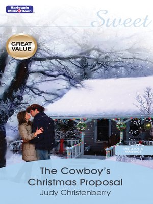 cover image of The Cowboy's Christmas Proposal